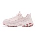 Skechers DLITES Anti-Slip Wear-Resistant Low-Top Chunky Sneakers Women's Pink Розовый, 37