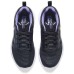 Skechers Slip-Resistant Cushioning Wear-Resistant Low-Top Kids' Running Shoes Black Purple Kids' Черно-фиолетовый, 27.5