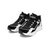 Skechers Slip-Resistant Warm Mid-Top Kids Lifestyle Shoes Black White Teenagers 36