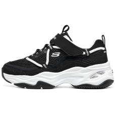 Skechers Girls Cushioning Kids Lifestyle Shoes Black White Kids' Черно-белый, 35