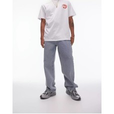 Topman baggy jeans in dark blue Синий, W36 L32