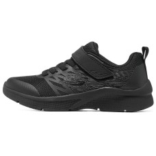 Skechers Girls Cushioning Wear-Resistant Low-Top Kids' Running Shoes All Black Kids' Черный, 27.5