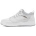 Skechers Court Classics Anti-Slip Wear-Resistant Mid-Top Skateboard Shoes Men's Snow White Белый, 41