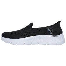 Skechers Slip Ins Anti Slip Wear Resistant Low Top Casual Shoes Women's Black Черный, B-Width, 38.5