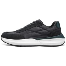 Skechers Global Jogger Wear-Resistant Low-Top Casual Shoes Men's Black Gray Color Black Gray Color, 46