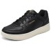 Skechers Court Classics Breathable Support Low-Top Skateboard Shoes Men's Black White Черно-белый, 43