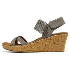 Skechers Cali Beverlee Casual Outing 'Grey Khaki' Women's 37
