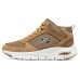 Skechers Arch Fit Cushioning Anti-Slip And Wear-Resistant High-Top Casual Shoes Men's Whiskey Brown 45