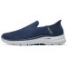 Skechers Cushioning Wear-Resistant Low-Top Running Shoes Men's Navy Синий, 40