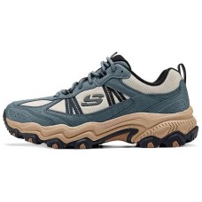 Skechers Stamina At Anti-Slip Wear-Resistant Low-Top Chunky Sneakers Men's Gray Серый, 42