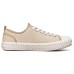 Skechers Street Trax Low Top Canvas Shoes White Women's 39.5