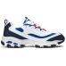 Skechers D'LITES 1.0 Cushioning Anti-Slip And Wear-Resistant Height Increasing Low-Top Chunky Sneakers Men's Blue White Синий Белый, 39.5