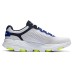 Skechers Cushioned Wear-Resistant Breathable Rebound Low-Top Casual Running Shoes Men's White Black Yellow White Black Yellow, 43