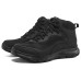 Skechers Flex Advantage 4.0 Cushioned Wear-Resistant Breathable High-Top Casual Shoes Men's All Black 40