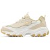 Skechers Sports Life Collection Anti-Slip Wear-Resistant Low-Top Chunky Sneakers Women's Ecru Бежевый, 35.5