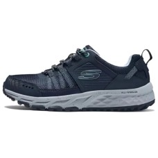 Skechers Slip Resistant, Abrasion Resistant, Breathable Low Top Casual Shoes Women's Blue Синий, 37.5