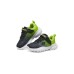 Skechers Breathable Lightweight Low-Top Toddler Shoes Black Green Infant And Toddler Черно-зеленый, 23