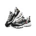 Skechers D'LITES 1.0 Mid-Top Casual Shoes Women's Black Multicolor 35
