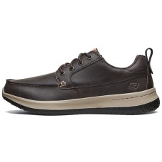 Skechers Delson 1.0 Men's Casual Shoes Men's Chocolate 43