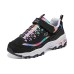 Skechers Girls Cushioning, Wear Resistant Kids Lifestyle Shoes Black Multicolor Teenagers Черный, 30