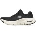 Skechers Arch Fit Sneakers Black/White Women's 35