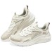 Skechers BOBS SQUAD WAVES Anti-Slip Wear-Resistant Low-Top Casual Shoes Men's White 118226-OFWT Ivory, 41