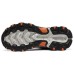 Skechers OUTDOOR MENS Anti-Slip Wear-Resistant Low-Top Casual Shoes Men's Gray Серый/Оранжевый, 42