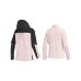 Skechers Waterproof And Windproof Windbreaker Jacket Women's Gray Pink Gray Pink, XL
