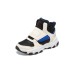 Skechers Wear-Resistant Kids Lifestyle Shoes Black White Blue Teenagers 38