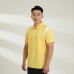 Skechers Polo Shirt Men's Mango Yellow & White Mango yellow with white, L