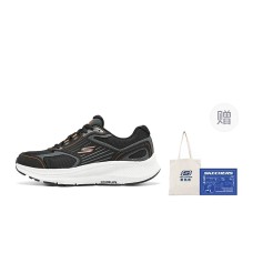 Skechers Go Run Consistent Slip-Resistant Rebound Low-Top Training Running Shoes Men's Black Orange Черный, 42.5