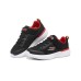 Skechers Go Run 400 V2 Cushioned Slip Resistant Abrasion Resistant Low Top Kids' Running Shoes Black Red Teenagers 28.5