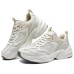 Skechers D'LITES 1.0 Anti-Slip Wear-Resistant Low-Top Chunky Sneakers Men's White Белый, 40