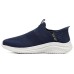 Skechers Hands Free Slip-Ins Cushioned Wear-Resistant Breathable Lightweight Low-Top Casual Shoes Men's Marine Blue Синий, 43