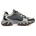 Skechers Chunky Sneakers Men Low-Top Gray/Black/White/Orange 41