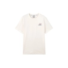 Skechers T-Shirts Unisex Marshmallow White Белый, XS