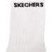 Skechers Unisex Mid-Calf Socks 3 Pack (Bright White), S