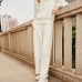 Skechers Knitted Sweatpants Women's Marshmallow White/0074 Marshmallow white 0074, L