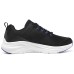 Skechers Vapor Foam Casual Shoes Men Low-Top Black/White/Blue Black White Blue, 42