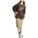 Skechers Hooded Sweatshirt Sweatshirts Unisex Chicory Coffee Brown Chicory coffee brown, XS