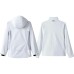Skechers Jackets Coats Women's Light White Gray Light White Gray, L