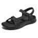 Skechers Go Walk 5 Strap Sandals Women's Black Black, 39
