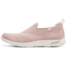 Skechers Slip Ins Slip-Resistant Breathable Low-Top Casual Shoes Women's Rose Red Розовый, 38