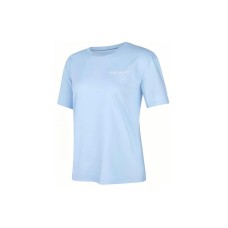Skechers Drop Shoulder Sleeve T Shirt Women's Moon White Blue Moon White Blue/02P8, L