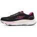 Skechers WOMEN'S GO Series Anti-Slip Wear-Resistant Low-Top Casual Running Shoes Women's Black Pink Black Pink, 37