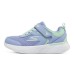 Skechers Go Run 400 V2 Slip Resistant Cushioning Abrasion Resistant Low Top Kids' Running Shoes Blue Green Teenagers 27.5
