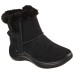 Skechers ON THE GO Thermal Abrasion Resistant Short Snow Boots Women's Black Черный, 36