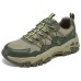 Skechers OUTDOOR Durable Grip Low-Top Trekking Shoes Men's Olive Brown ОЛИВКОВО-КОРИЧНЕВЫЙ, 39.5