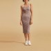 Skechers Knit Long Skirts Women's Buckhorn Umber Buckhorn Umber/047V, S