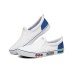 SUWUKOU x Skechers Street Anti-Slip Wear-Resistant Lightweight Coverage Low-Top Canvas Shoes Men's White Blue 41